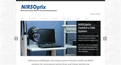 Desktop Screenshot of nirsoptix.com
